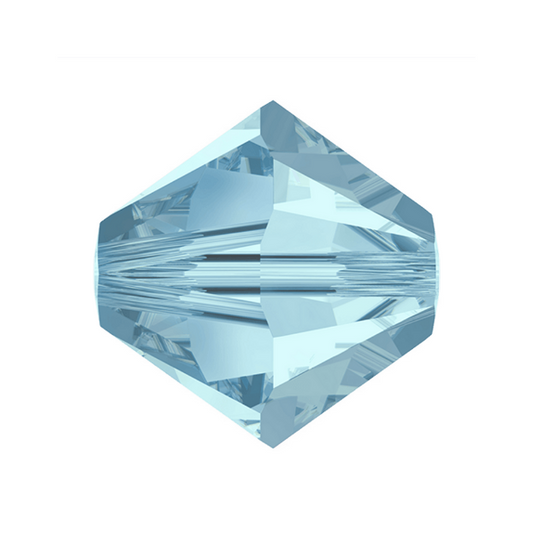 Swarovski 5328 Bicone - 8mm - Aquamarine - 10 pcs