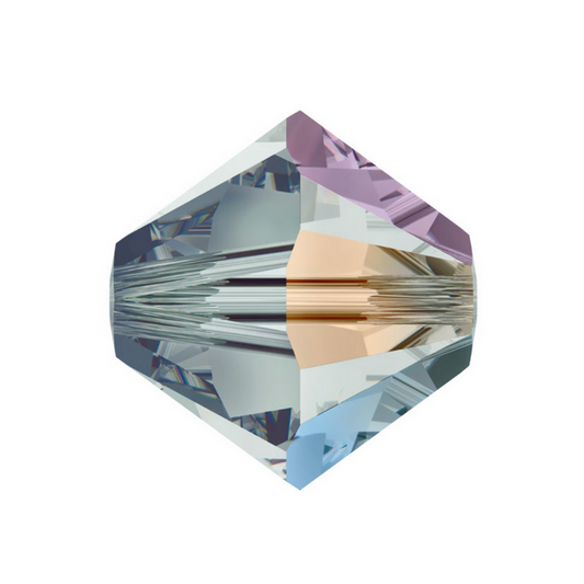 Swarovski 5328 Bicone - 3mm - Black Diamond AB - 20 pcs