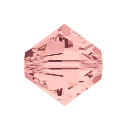 Swarovski 5328 Bicone - 4mm - Blush Rose - 20 pcs