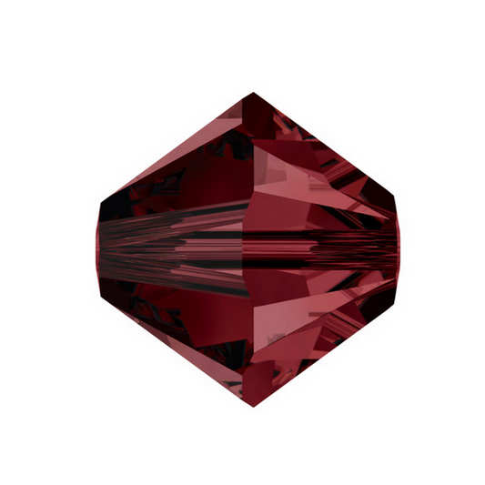 Swarovski 5328 Bicone - 6mm - Burgundy - 20 pcs