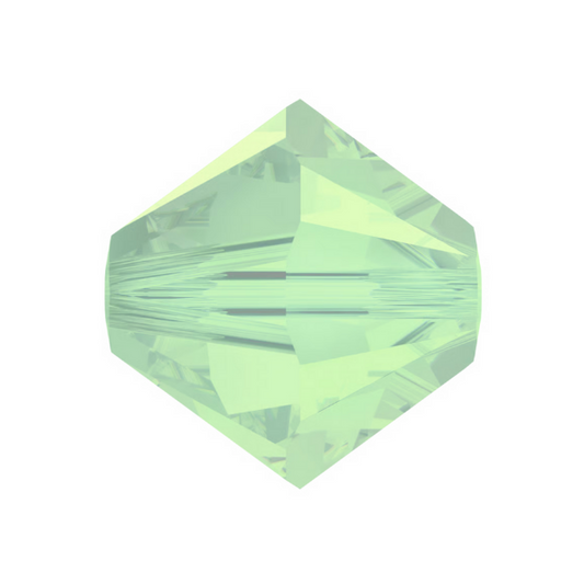 Swarovski 5328 Bicone - 8mm - Chrysolite Opal - 10 pcs