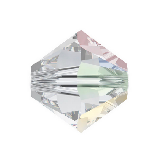 Swarovski 5328 Bicone - 8mm - Crystal AB - 10 pcs