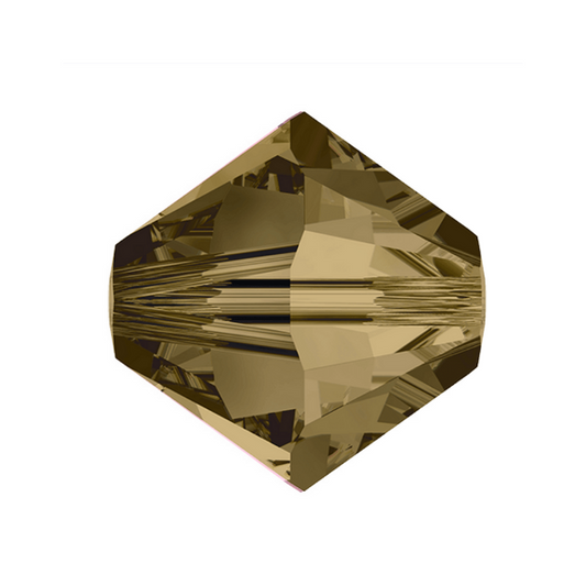 Swarovski 5328 Bicone - 8mm - Bronze Shade - 10 pcs