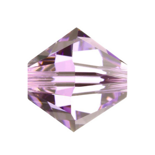 Swarovski 5328 Bicone - 4mm Lilac Shadow - 20 pcs