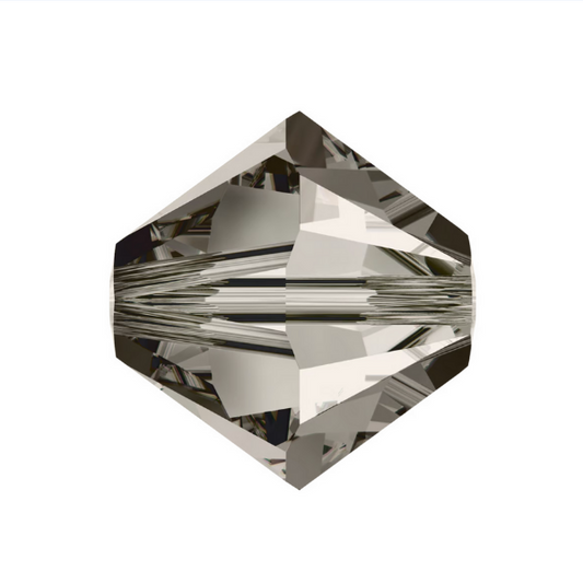 Swarovski 5328 Bicone - 8mm - Crystal Satin - 10 pcs
