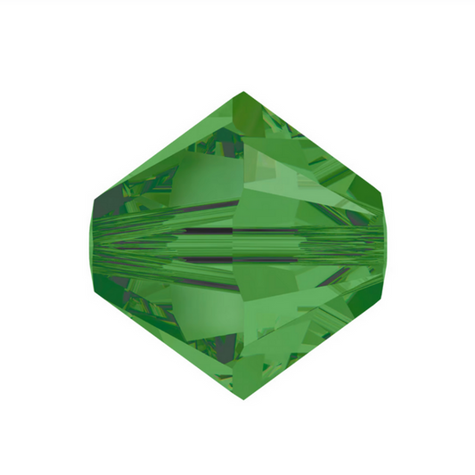 Swarovski 5328 Bicone - 8mm - Fern Green - 10 pcs