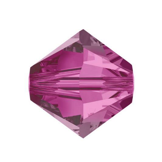 Swarovski 5328 Bicone - 8mm - Fuschia - 10 pcs
