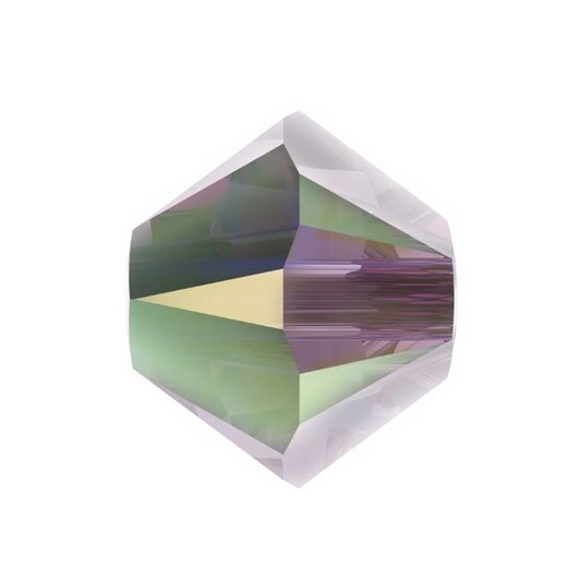 Swarovski 5328 Bicone - 4mm Iris AB 2X - 20 pcs