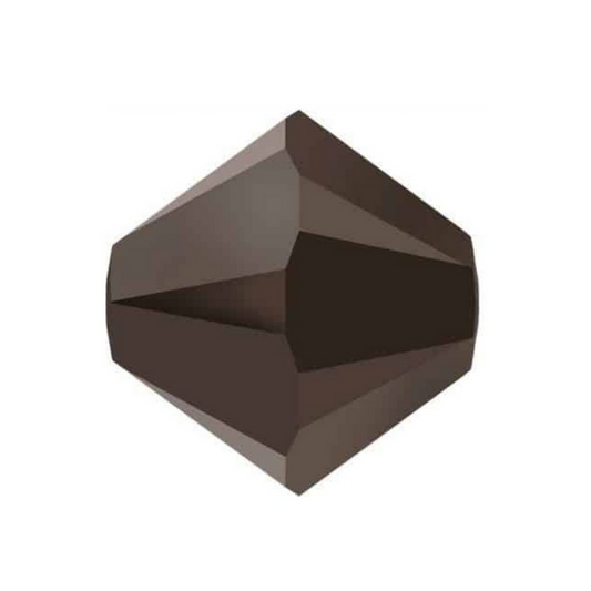 Swarovski 5328 Bicone - 3mm - Jet Nut 2X - 20 pcs