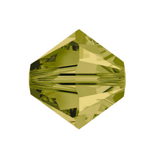 Swarovski 5328 Bicone - 6mm - Khaki - 20 pcs