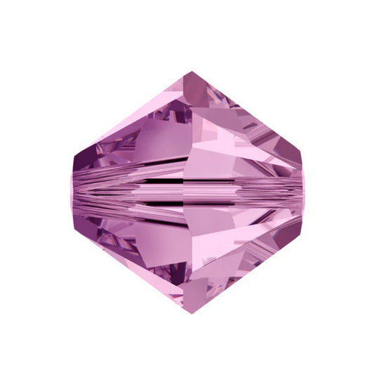 Swarovski 5328 Bicone - 5mm - Light Amethyst - 10 pcs