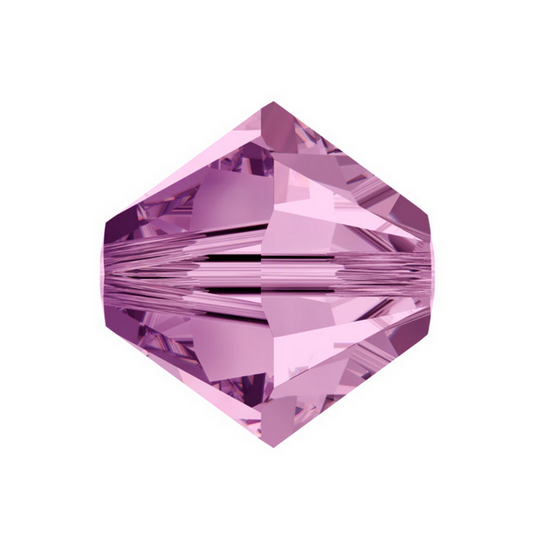 Swarovski 5328 Bicone - 8mm - Light Amethyst - 10 pcs