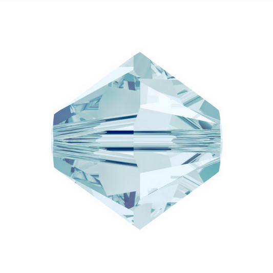 Swarovski 5328 Bicone - 6mm - Light Azore - 20 pcs