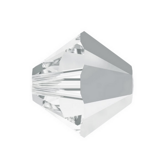 Swarovski 5328 Bicone - 3mm - Light Chrome - 20 pcs