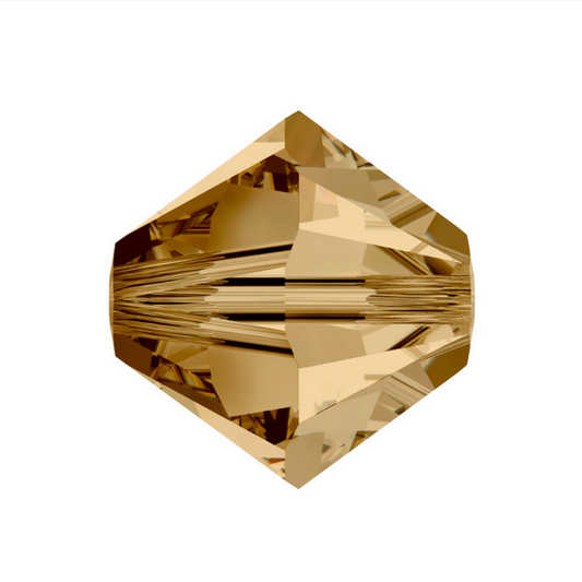 Swarovski 5328 Bicone - 8mm - Light Colorado Topaz - 10 pcs