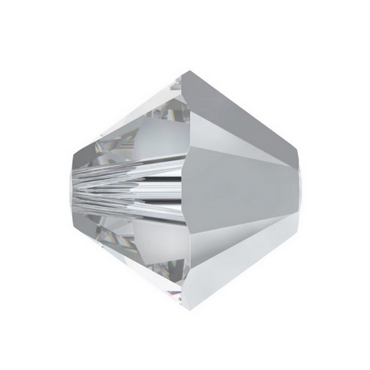 Swarovski 5328 Bicone - 6mm - Comet Argent Light - 20 pcs