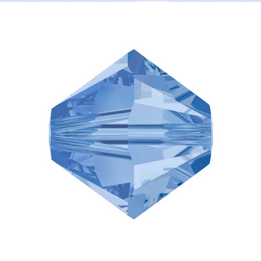 Swarovski 5328 Bicone - 8mm - Light Sapphire - 10 pcs