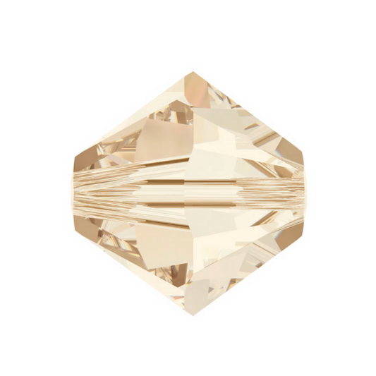 Swarovski 5328 Bicone - 6mm - Light Silk - 20 pcs