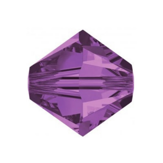Swarovski 5328 Bicone - 6mm - Lilac - 20 pcs