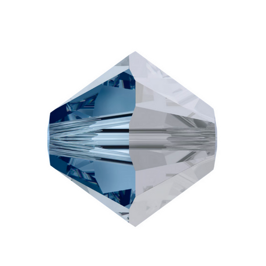 Swarovski 5328 Bicone - 6mm - Montana Satin - 20 pcs