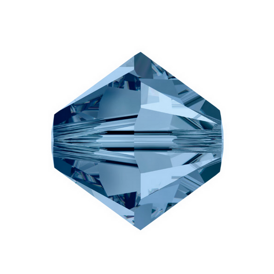Swarovski 5328 Bicone - 8mm - Montana - 10 pcs