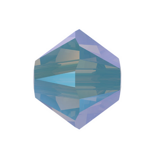 Swarovski 5328 Bicone - 4mm Pacific Opal Shimmer 2X - 20 pcs