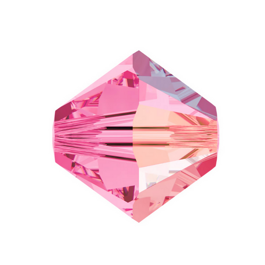 Swarovski 5328 Bicone - 4mm Rose AB - 20 pcs