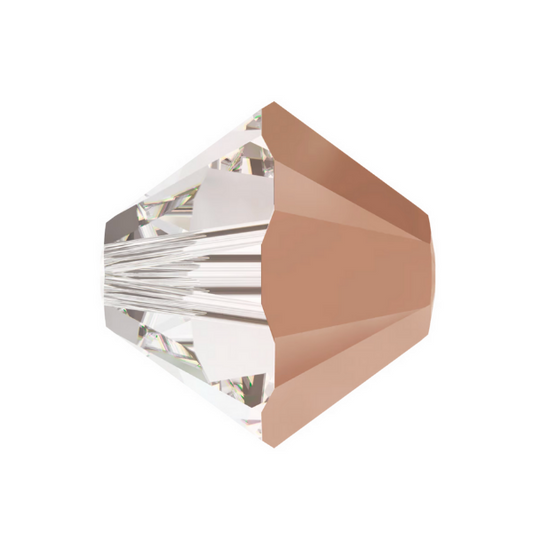 Swarovski 5328 Bicone - 6mm - Rose Gold - 20 pcs