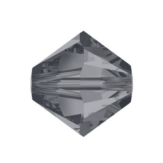 Swarovski 5328 Bicone - 8mm - Silver Night - 10 pcs