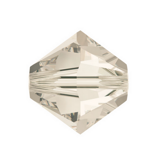 Swarovski 5328 Bicone - 6mm - Silver Shade - 20 pcs