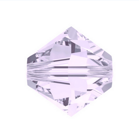 Swarovski 5328 Bicone - 4mm Smoky Mauve - 20 pcs