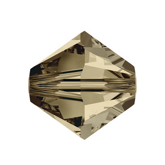Swarovski 5328 Bicone - 3mm - Smoky Quartz - 20 pcs