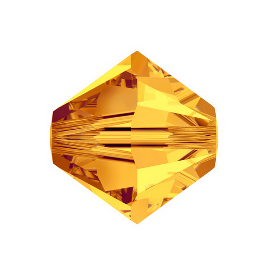 Swarovski 5328 Bicone - 6mm - Sunflower - 20 pcs