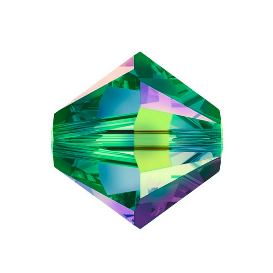 Swarovski 5328 Bicone - 4mm Vitrail Medium - 20 pcs