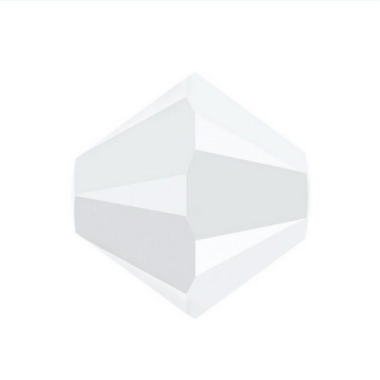 Swarovski 5328 Bicone - 6mm - White Alabaster - 20 pcs