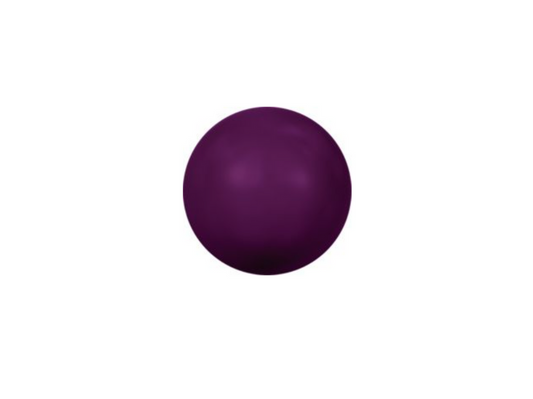 Swarovski 5810 Pearl - 6mm - Blackberry - 10 pcs