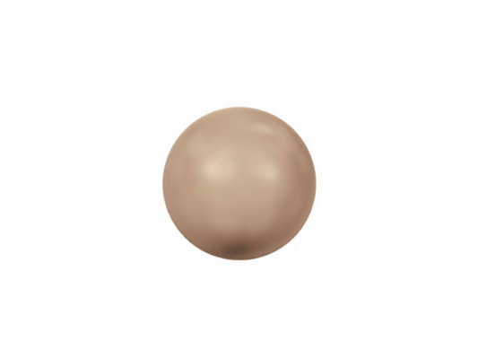 Swarovski 5810 Pearl - 6mm - Bronze - 10 pcs