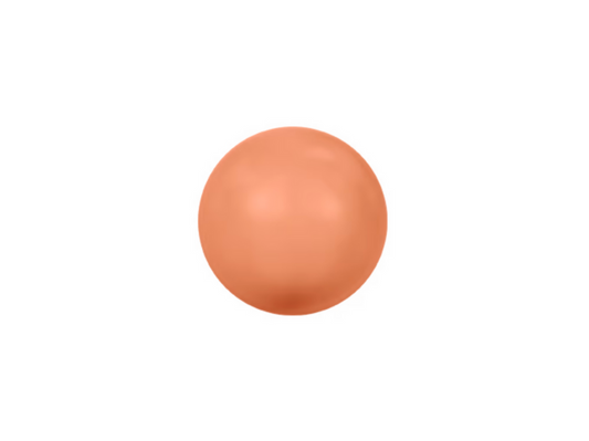 Swarovski 5810 Pearl - 6mm - Coral - 10 pcs