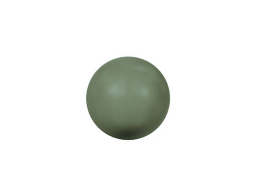 Swarovski 5810 Pearl - 8mm - Dark Green - 10 pcs