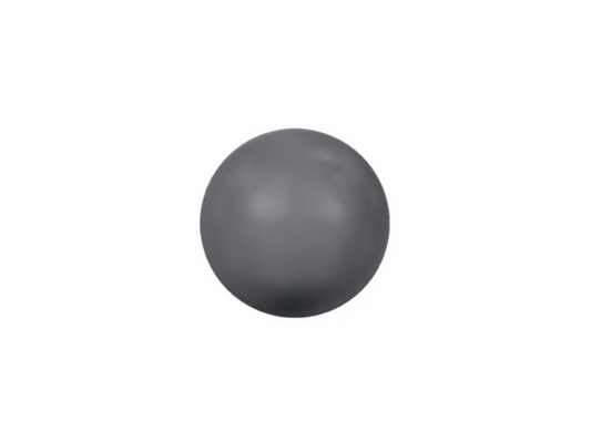 Swarovski 5810 Pearl - 6mm - Dark Grey - 10 pcs