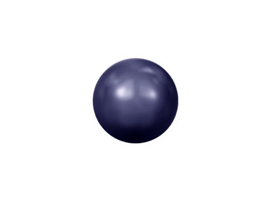 Swarovski 5810 Pearl - 6mm - Dark Purple - 10 pcs