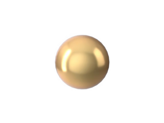 Swarovski 5810 Pearl - 8mm - Gold - 10 pcs