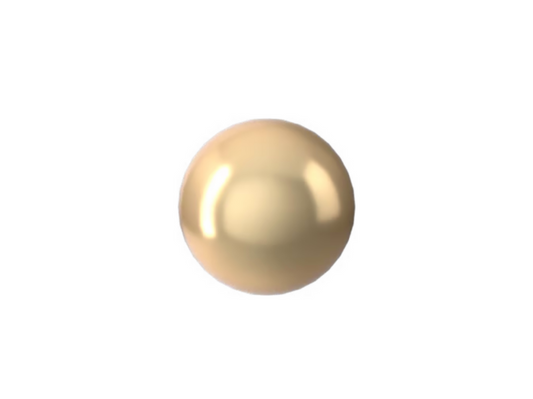 Swarovski 5810 Pearl - 6mm - Light Gold - 10 pcs