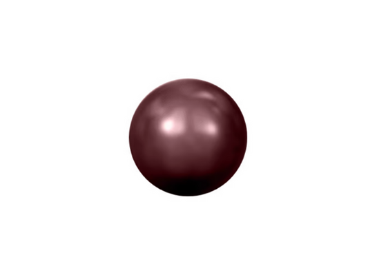 Swarovski 5810 Pearl - 8mm - Maroon - 10 pcs