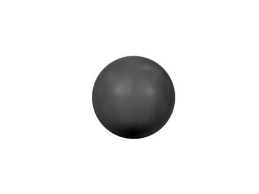 Swarovski 5810 Pearl - 6mm - Mystic Black - 10 pcs