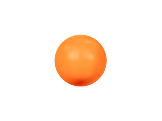 Swarovski 5810 Pearl - 4mm - Neon Orange - 20 pcs