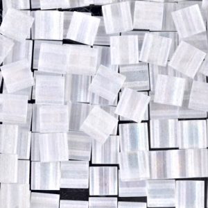 MIYUKI Full Tila Bead - TL131FR Matte Transparent Crystal AB - 10 gms