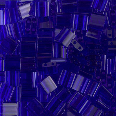 MIYUKI Full Tila Bead - TL151 Transparent Cobalt - 10 gms