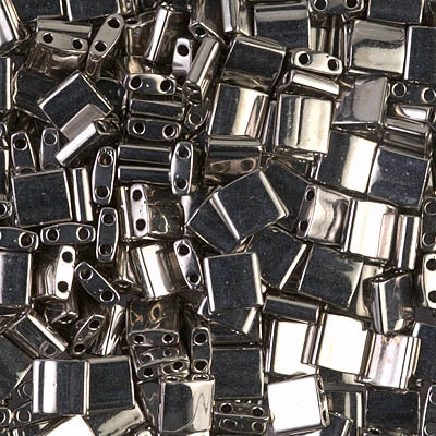 MIYUKI Full Tila Bead - TL190 Nickle Plated - 10 gms
