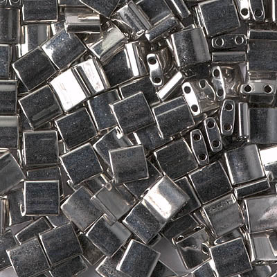 MIYUKI Full Tila Bead - TL194 Palladium Plated - 10 gms